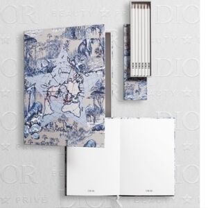 Dior Artistic Blue and White Stationery Set